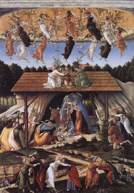Sandro Botticelli Mystic Nativity China oil painting art